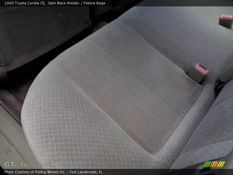 Satin Black Metallic / Pebble Beige 1999 Toyota Corolla CE