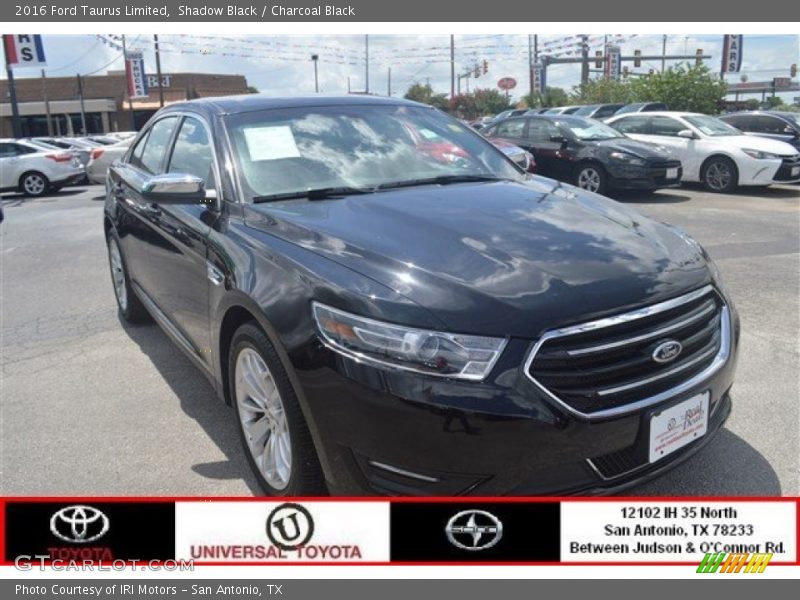 Shadow Black / Charcoal Black 2016 Ford Taurus Limited