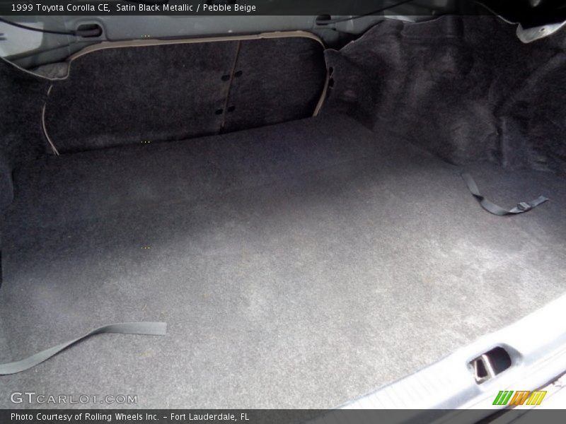 Satin Black Metallic / Pebble Beige 1999 Toyota Corolla CE