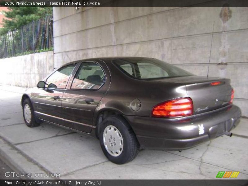 Taupe Frost Metallic / Agate 2000 Plymouth Breeze