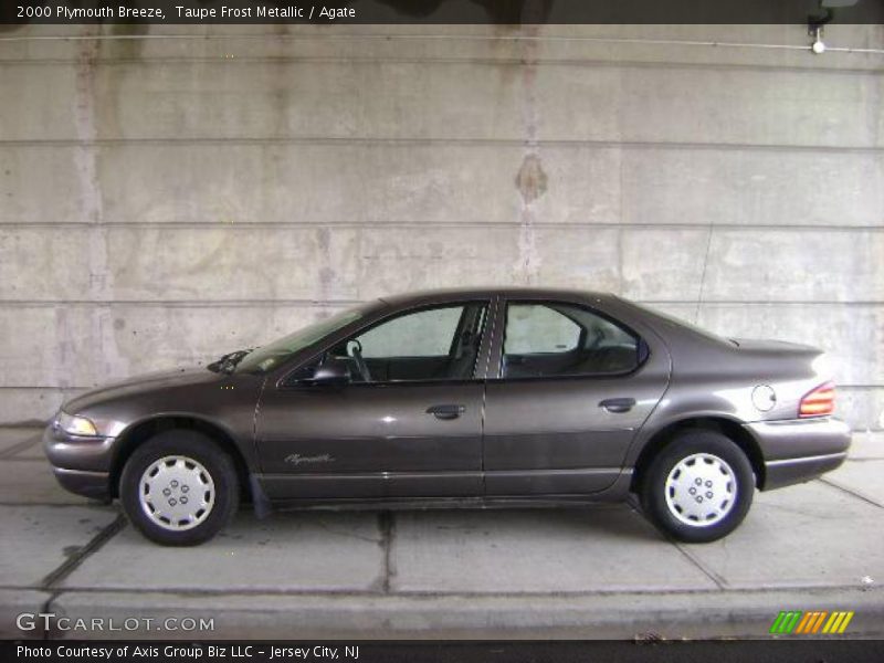Taupe Frost Metallic / Agate 2000 Plymouth Breeze