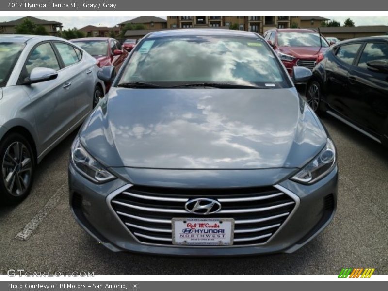 Gray / Gray 2017 Hyundai Elantra SE