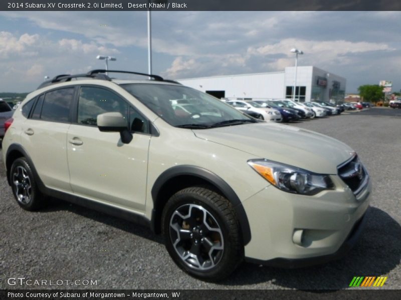 Desert Khaki / Black 2014 Subaru XV Crosstrek 2.0i Limited