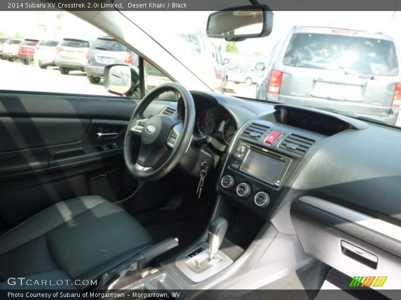 Desert Khaki / Black 2014 Subaru XV Crosstrek 2.0i Limited