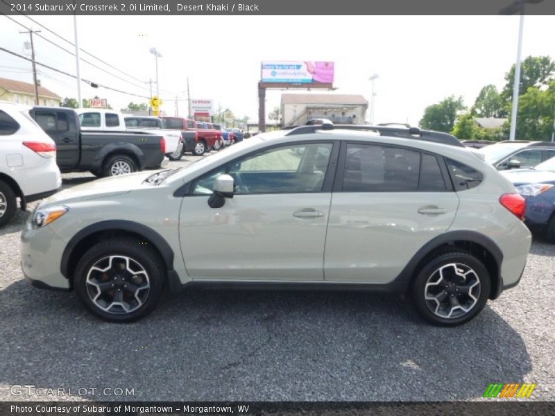 Desert Khaki / Black 2014 Subaru XV Crosstrek 2.0i Limited