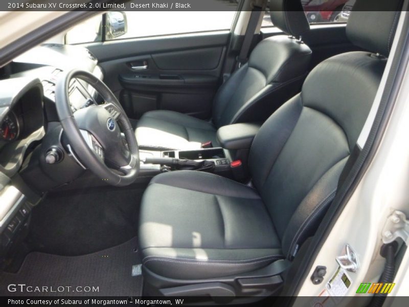 Desert Khaki / Black 2014 Subaru XV Crosstrek 2.0i Limited