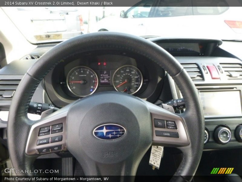 Desert Khaki / Black 2014 Subaru XV Crosstrek 2.0i Limited