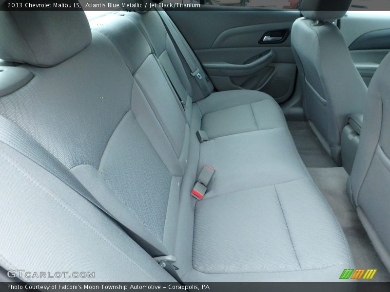 Atlantis Blue Metallic / Jet Black/Titanium 2013 Chevrolet Malibu LS