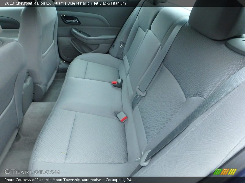 Atlantis Blue Metallic / Jet Black/Titanium 2013 Chevrolet Malibu LS
