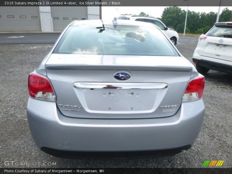 Ice Silver Metallic / Black 2016 Subaru Impreza 2.0i Limited 4-door