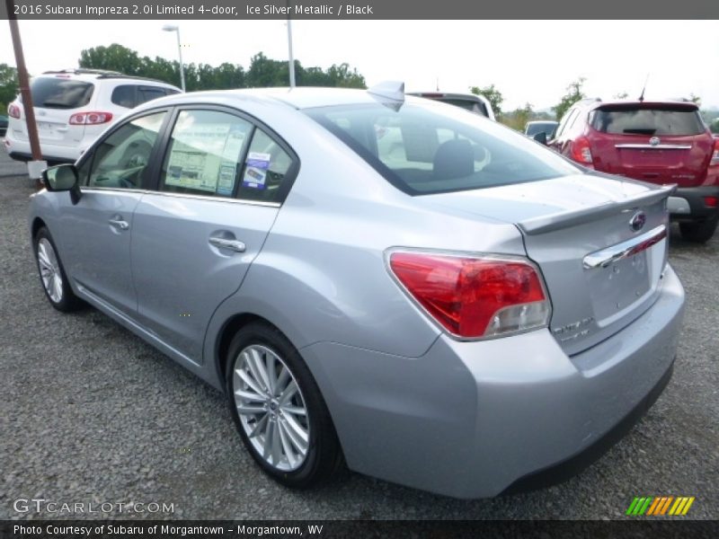 Ice Silver Metallic / Black 2016 Subaru Impreza 2.0i Limited 4-door