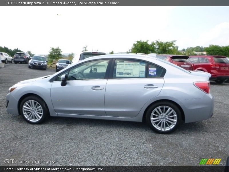 Ice Silver Metallic / Black 2016 Subaru Impreza 2.0i Limited 4-door