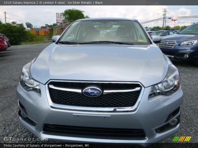 Ice Silver Metallic / Black 2016 Subaru Impreza 2.0i Limited 4-door