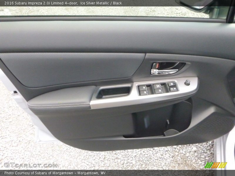 Ice Silver Metallic / Black 2016 Subaru Impreza 2.0i Limited 4-door