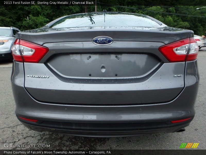 Sterling Gray Metallic / Charcoal Black 2013 Ford Fusion SE