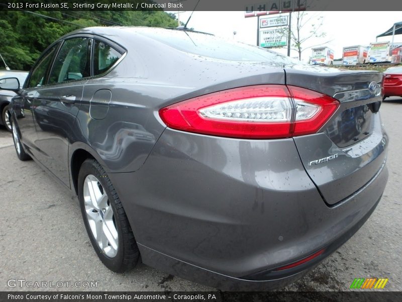 Sterling Gray Metallic / Charcoal Black 2013 Ford Fusion SE