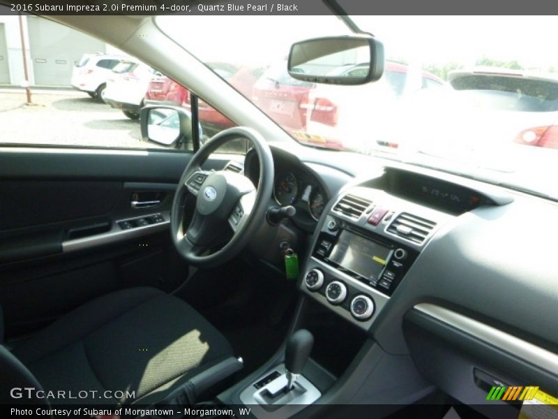 Quartz Blue Pearl / Black 2016 Subaru Impreza 2.0i Premium 4-door