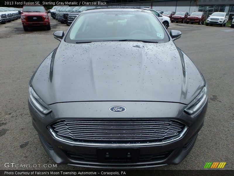 Sterling Gray Metallic / Charcoal Black 2013 Ford Fusion SE