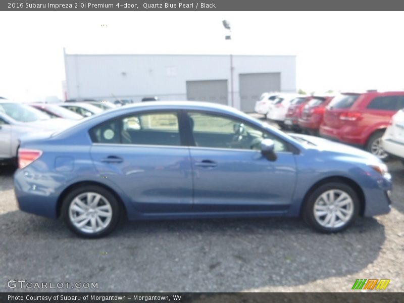 Quartz Blue Pearl / Black 2016 Subaru Impreza 2.0i Premium 4-door