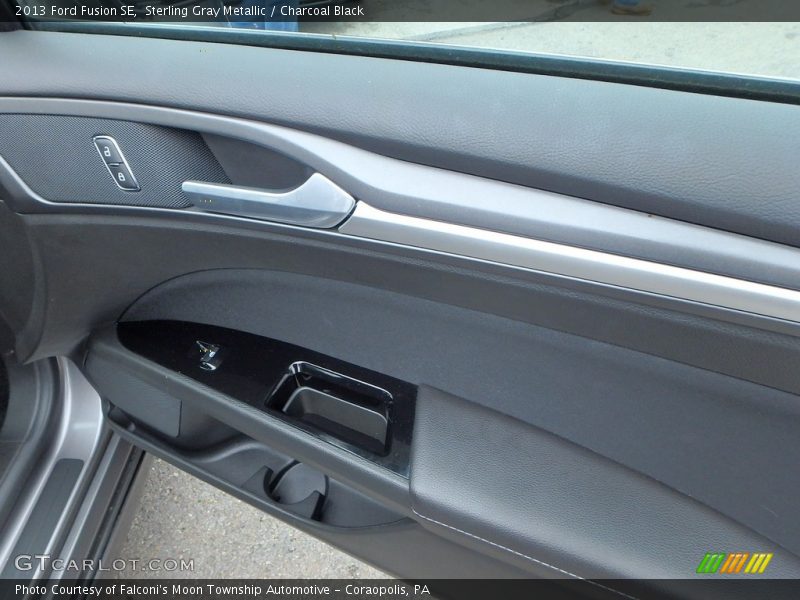 Sterling Gray Metallic / Charcoal Black 2013 Ford Fusion SE