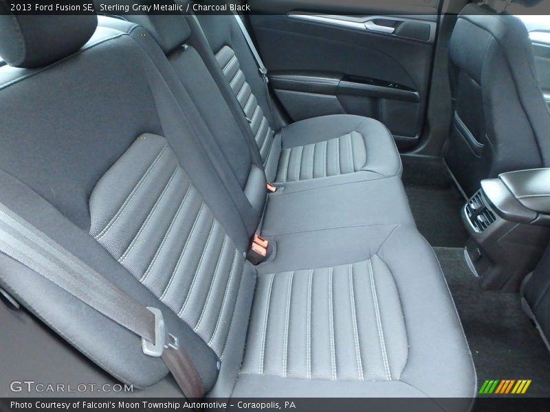 Sterling Gray Metallic / Charcoal Black 2013 Ford Fusion SE