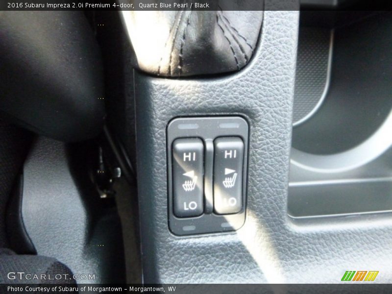 Quartz Blue Pearl / Black 2016 Subaru Impreza 2.0i Premium 4-door