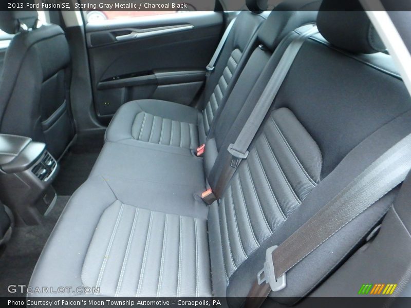 Sterling Gray Metallic / Charcoal Black 2013 Ford Fusion SE