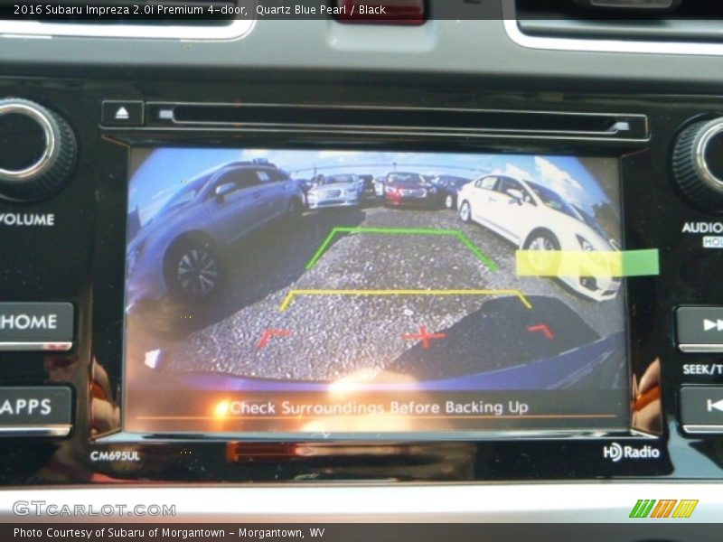Quartz Blue Pearl / Black 2016 Subaru Impreza 2.0i Premium 4-door