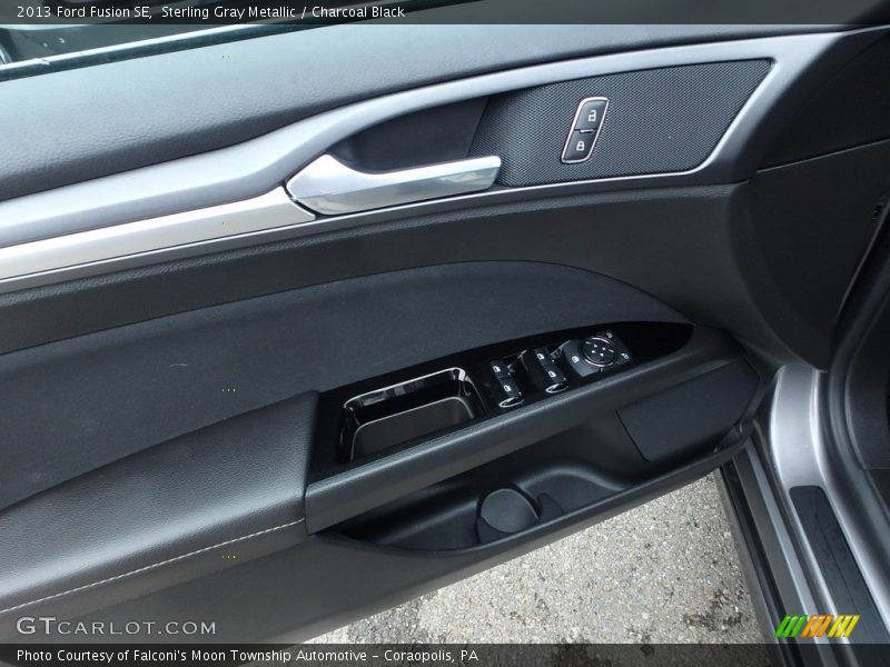 Sterling Gray Metallic / Charcoal Black 2013 Ford Fusion SE