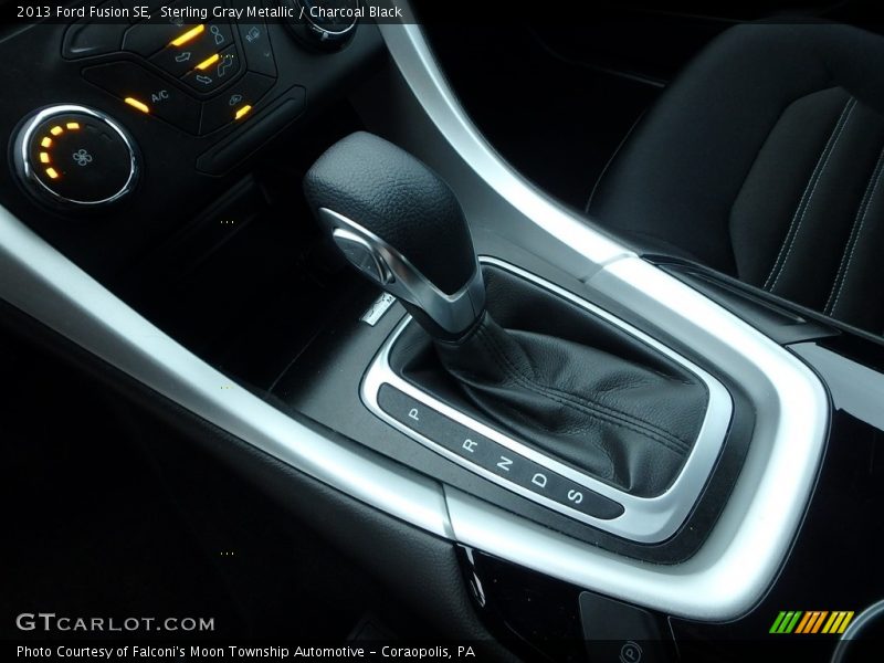 Sterling Gray Metallic / Charcoal Black 2013 Ford Fusion SE