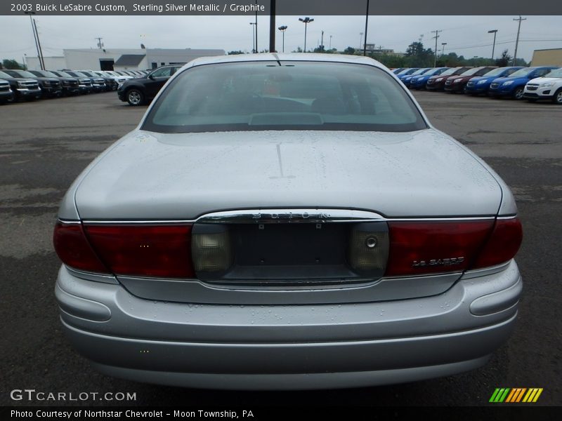 Sterling Silver Metallic / Graphite 2003 Buick LeSabre Custom