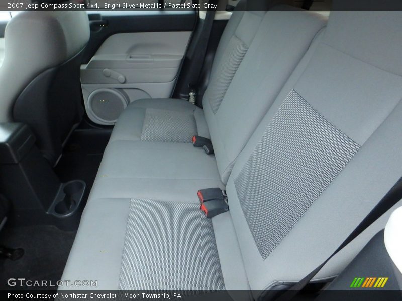 Bright Silver Metallic / Pastel Slate Gray 2007 Jeep Compass Sport 4x4