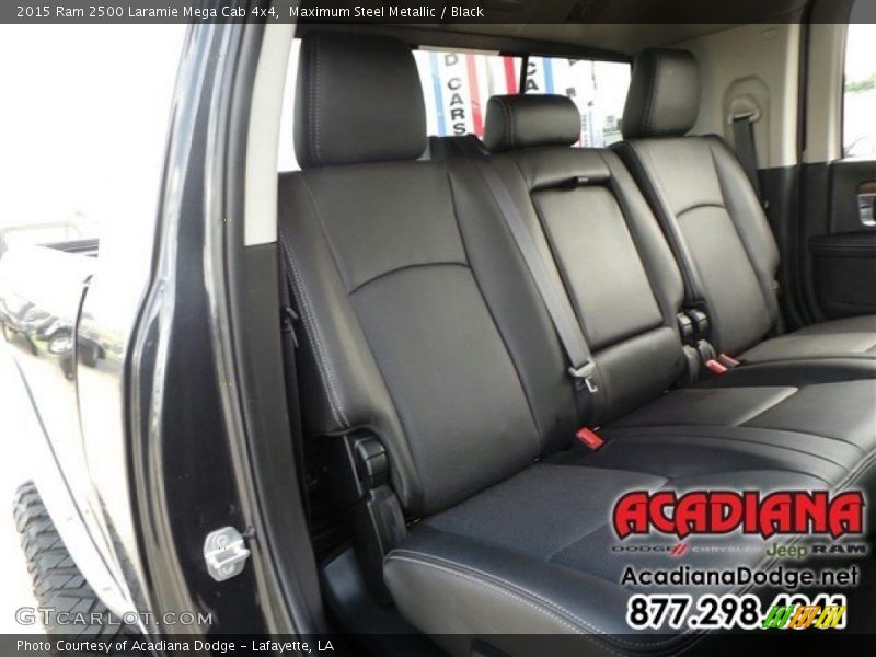 Maximum Steel Metallic / Black 2015 Ram 2500 Laramie Mega Cab 4x4