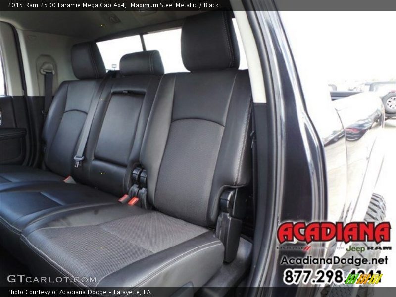 Maximum Steel Metallic / Black 2015 Ram 2500 Laramie Mega Cab 4x4