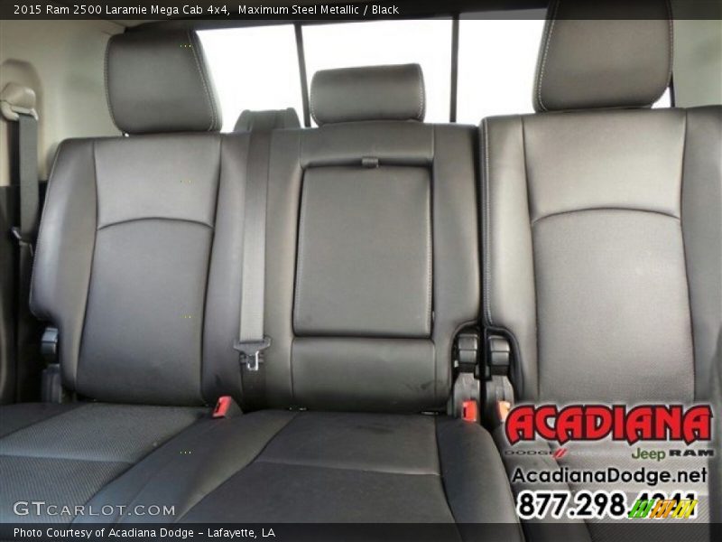 Maximum Steel Metallic / Black 2015 Ram 2500 Laramie Mega Cab 4x4