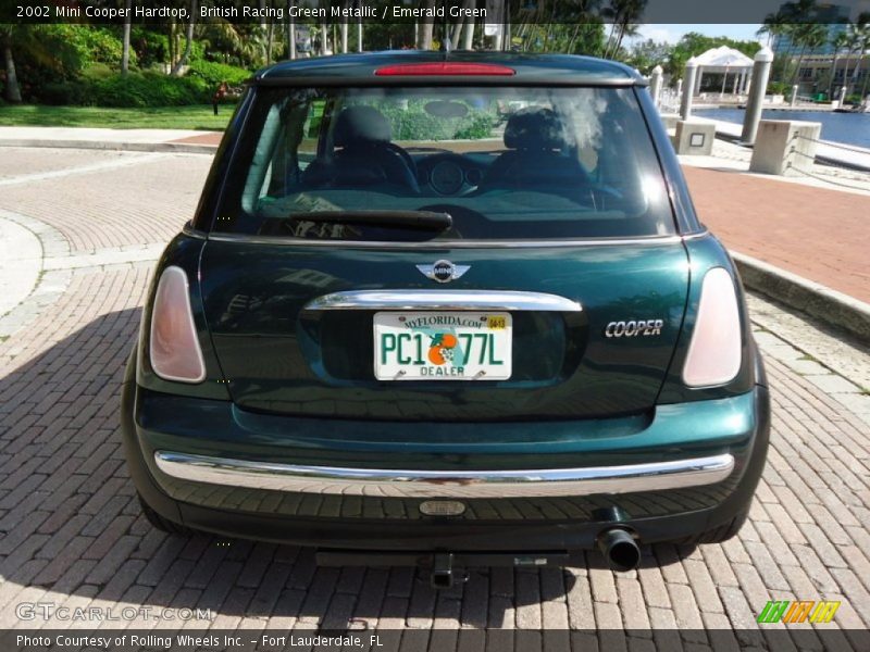 British Racing Green Metallic / Emerald Green 2002 Mini Cooper Hardtop