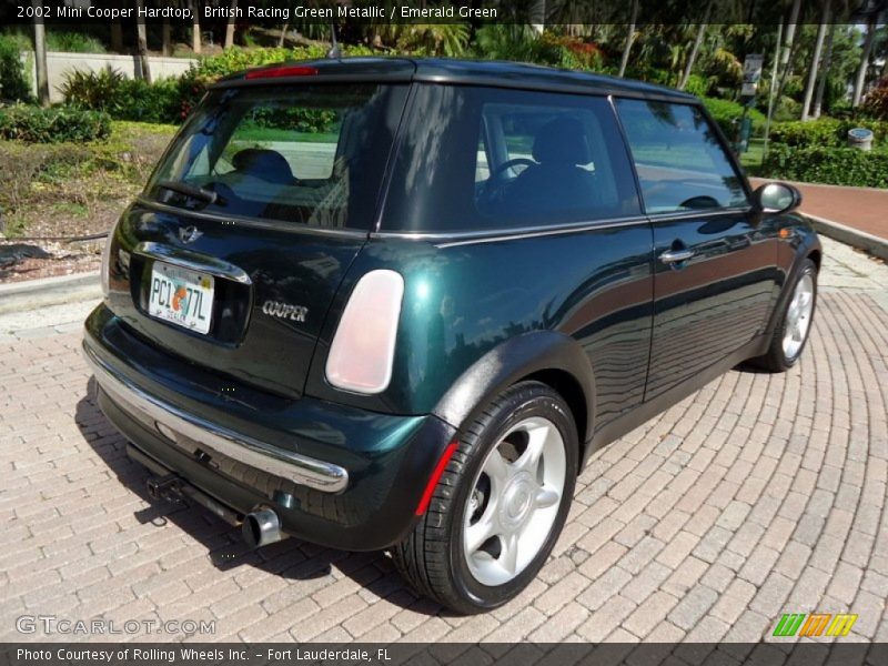 British Racing Green Metallic / Emerald Green 2002 Mini Cooper Hardtop