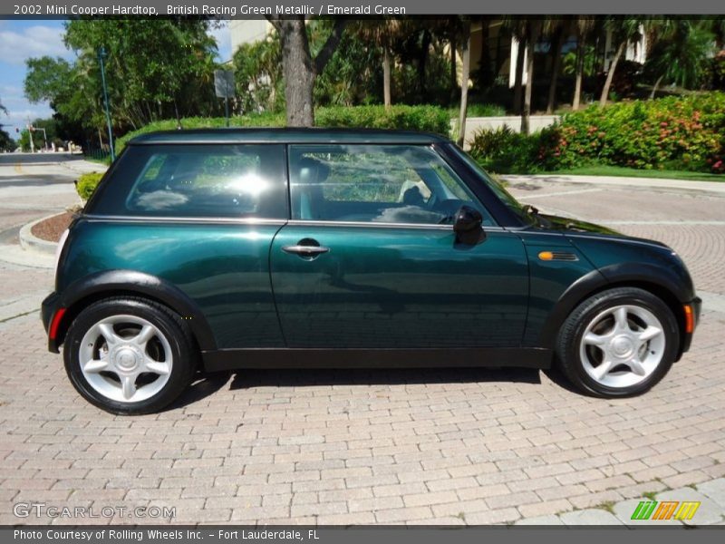 British Racing Green Metallic / Emerald Green 2002 Mini Cooper Hardtop