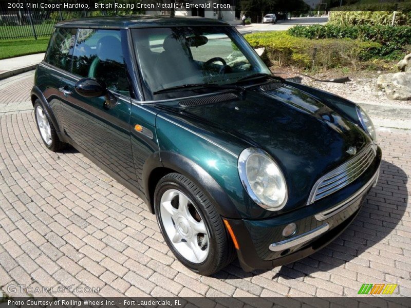 British Racing Green Metallic / Emerald Green 2002 Mini Cooper Hardtop