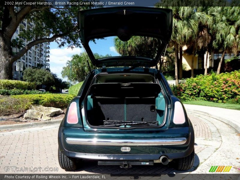 British Racing Green Metallic / Emerald Green 2002 Mini Cooper Hardtop