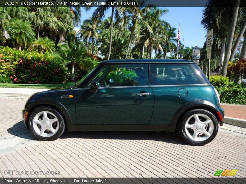 British Racing Green Metallic / Emerald Green 2002 Mini Cooper Hardtop