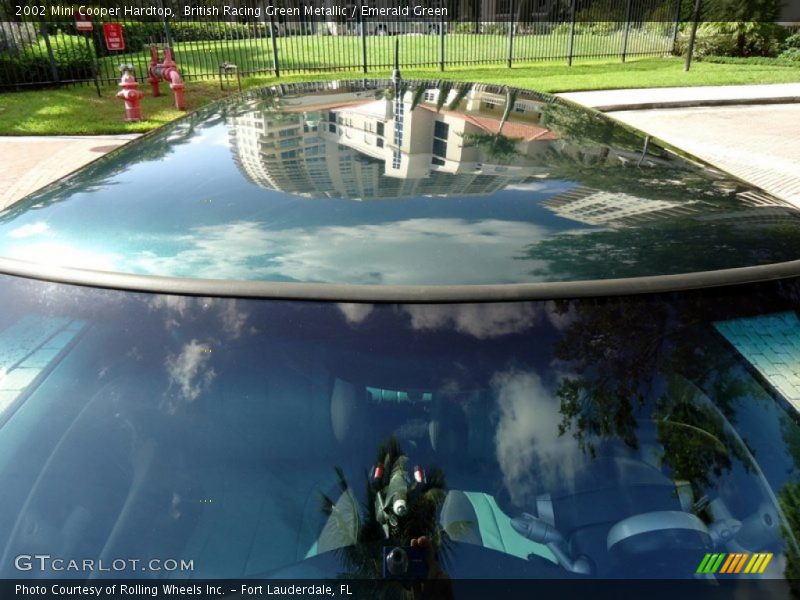 British Racing Green Metallic / Emerald Green 2002 Mini Cooper Hardtop