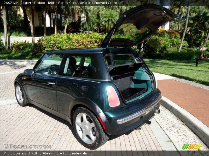 British Racing Green Metallic / Emerald Green 2002 Mini Cooper Hardtop