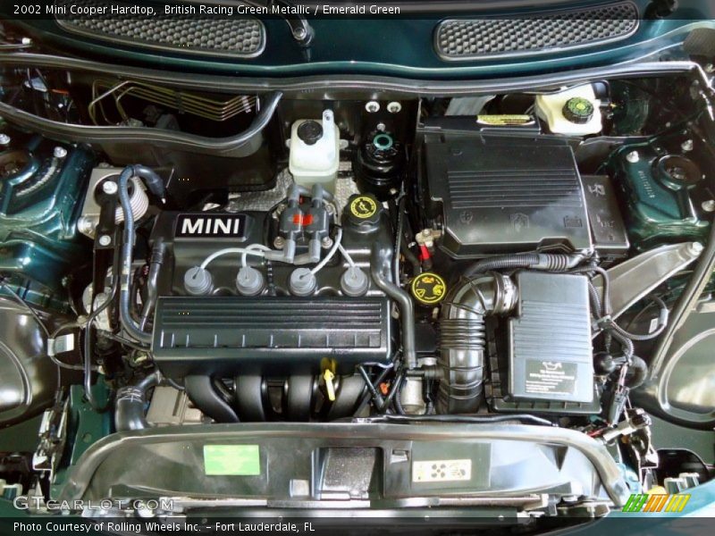 British Racing Green Metallic / Emerald Green 2002 Mini Cooper Hardtop