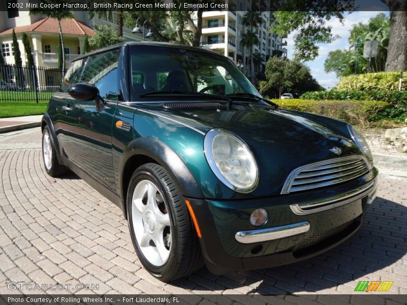 British Racing Green Metallic / Emerald Green 2002 Mini Cooper Hardtop