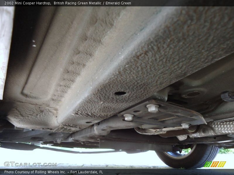 British Racing Green Metallic / Emerald Green 2002 Mini Cooper Hardtop