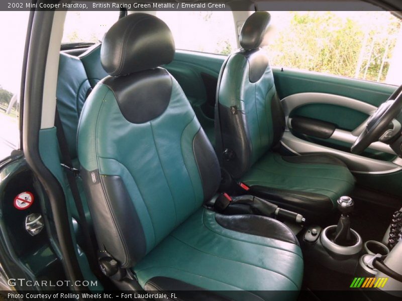 British Racing Green Metallic / Emerald Green 2002 Mini Cooper Hardtop