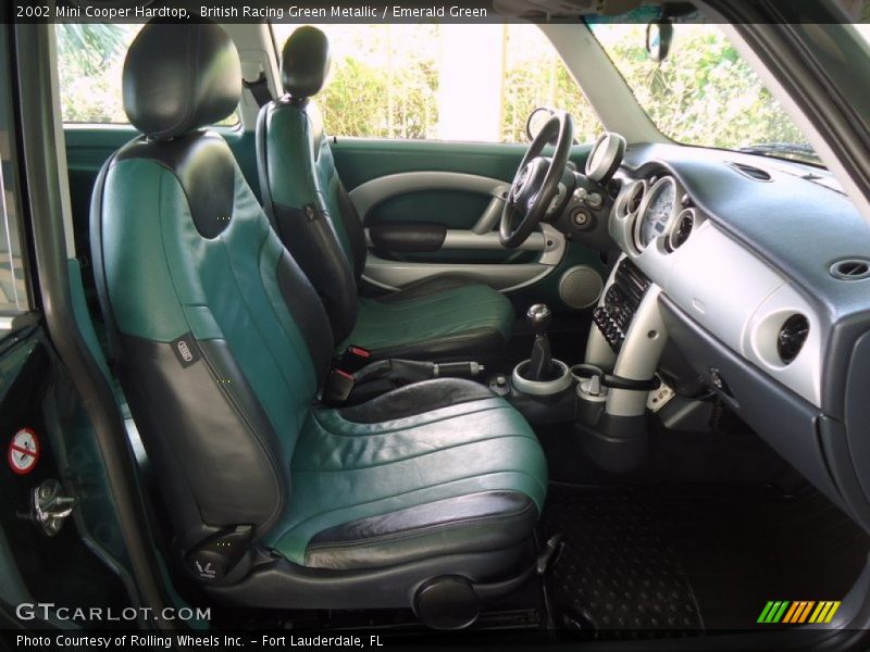 British Racing Green Metallic / Emerald Green 2002 Mini Cooper Hardtop