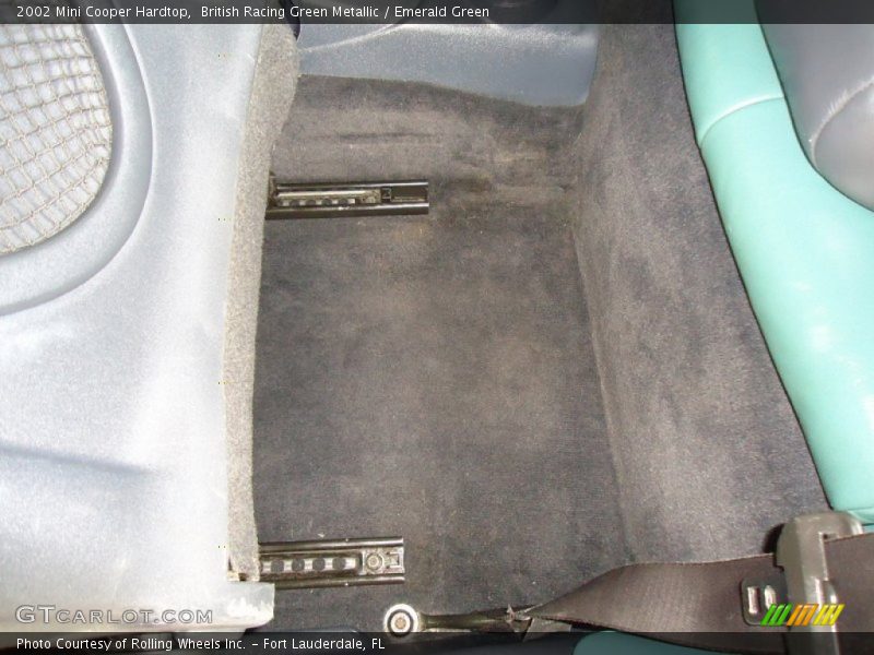 British Racing Green Metallic / Emerald Green 2002 Mini Cooper Hardtop