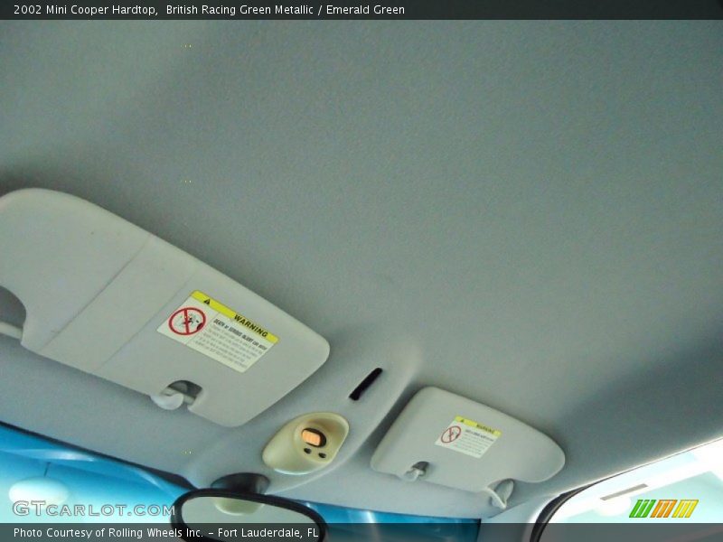 British Racing Green Metallic / Emerald Green 2002 Mini Cooper Hardtop